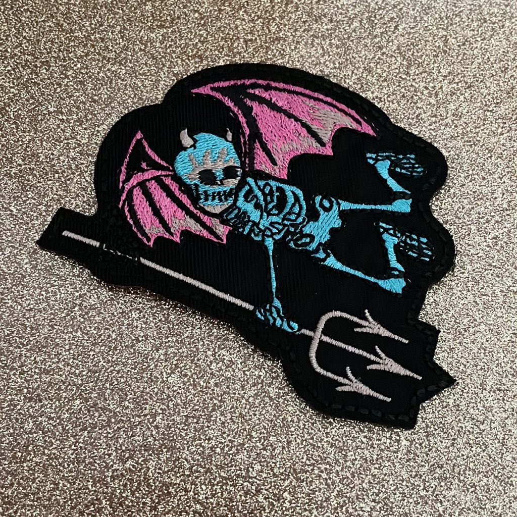 Skeleton Devil Patch